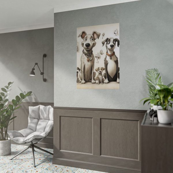 12762743446167675580_2048.jpeg Funny Dog Art Print Poster
