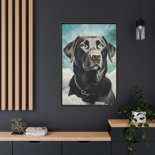12870354347060653213_2048.jpeg Dog Sympathy Framed Canvas