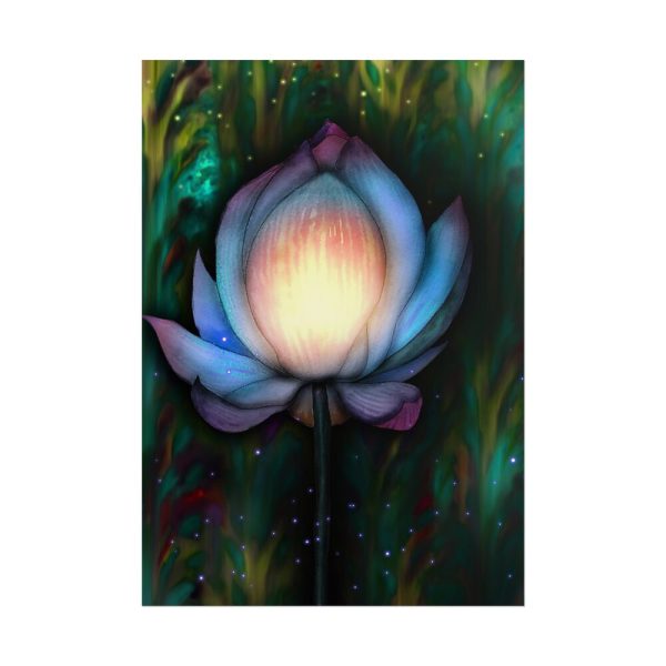 Magic Lily Flower Poster