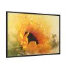 13282530311184973828_2048.jpeg Sunflower Watercolor And Splatter Framed Canvas