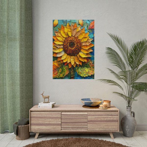 13323061441139290298_2048.jpeg Mixed Media Sunflower Art Poster