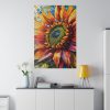 13326968318162084761_2048.jpeg Sunflower Mosaic Art Standard Canvas