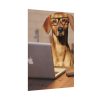 13421773122290917231_2048.jpeg Dog Using Laptop Computer Poster