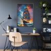 13507997716527510530_2048.jpeg Pirate Ship Fantasy Illustration I Framed Poster