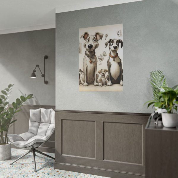 13560331688742194344_2048.jpeg Funny Dog Art Print Poster