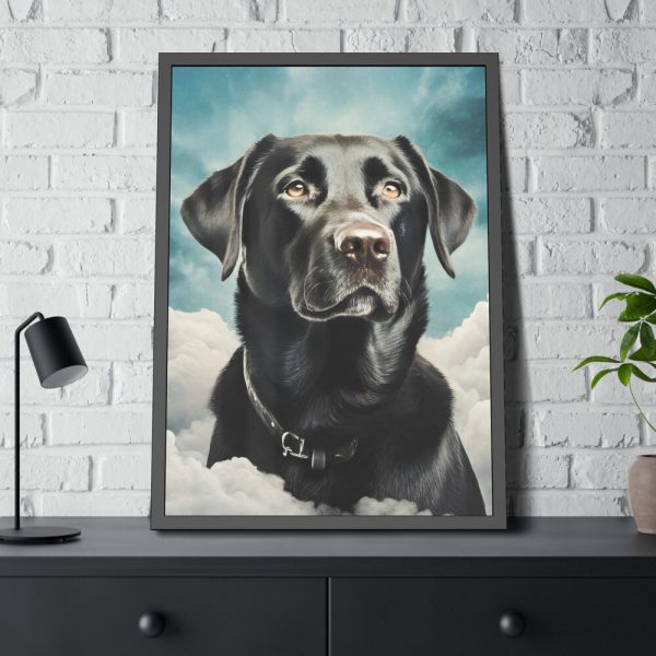 13680414602493374173_2048-1.jpeg Dog Sympathy Framed Poster