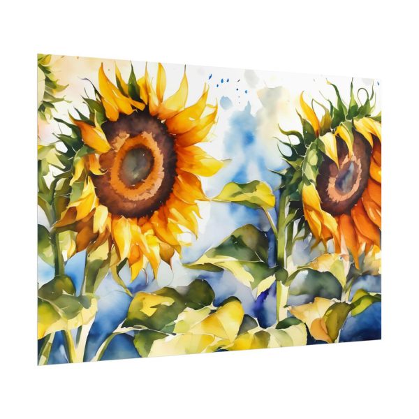 13701171735592729078_2048.jpeg Sunflower Floral Watercolor Art Poster