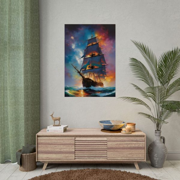 13735182500734901831_2048.jpeg Pirate Ship Fantasy Illustration I Poster