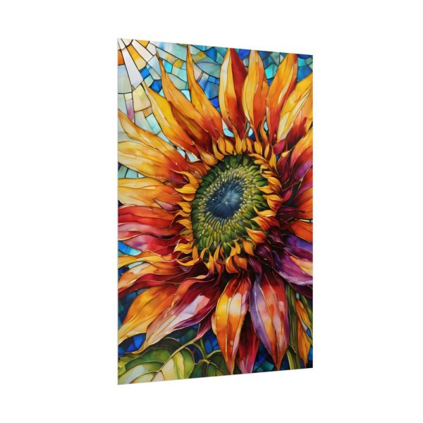 13751686830731580366_2048.jpeg Sunflower Mosaic Art Poster