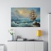 1384928273924366587_2048.jpeg Vintage Sail Ship In The Ocean Standard Canvas