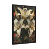 Vintage Lily And Hearts Art II Framed Poster