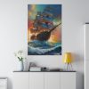 14196453540330199530_2048.jpeg Pirate Ship Fantasy Illustration II Standard Canvas