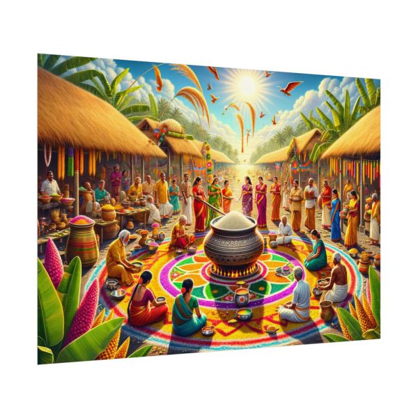 Capturing the Essence of Pongal Poster