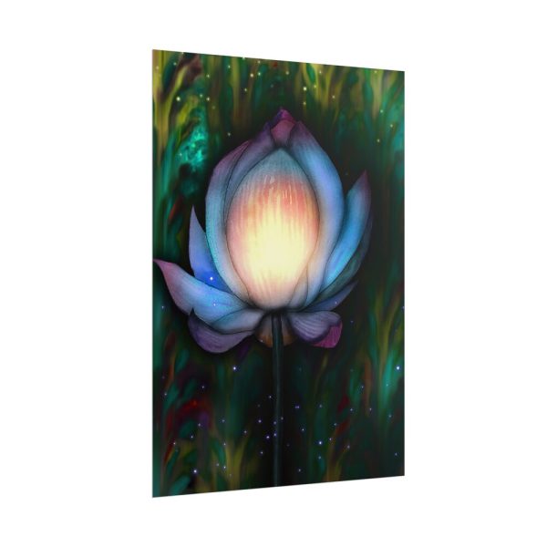 Magic Lily Flower Poster