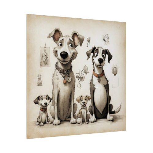 14810903611837707332_2048.jpeg Funny Dog Art Print Standard Canvas