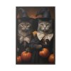 14906933563945777427_2048.jpeg Halloween Witch Cats Framed Canvas