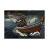 14985708057309546383_2048.jpeg Old Boat In Storm Poster