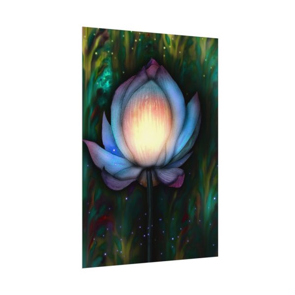 Magic Lily Flower Poster