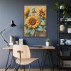 15047622657794581437_2048-1.jpeg Vintage Sunflower Art Print Framed Poster