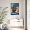 15170319505024604743_2048.jpeg Pirate Ship Fantasy Illustration II Framed Canvas