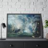 15172290774410001489_2048-1.jpeg Ship In The Sea Through Storm Framed Poster