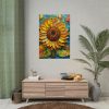 15254270137287226698_2048.jpeg Mixed Media Sunflower Art Poster