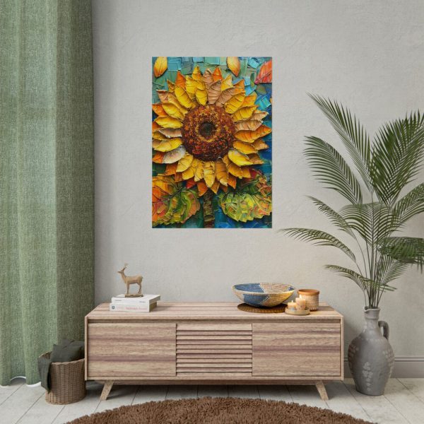 15254270137287226698_2048.jpeg Mixed Media Sunflower Art Poster