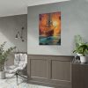 15363252914370669404_2048.jpeg Vintage Pirate Ship At Sea Art Poster