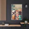15389000212247910826_2048.jpeg Dogs, Books And Coffee Framed Canvas