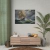 15389547533171280972_2048.jpeg Sail Ship And Stormy Sea Poster