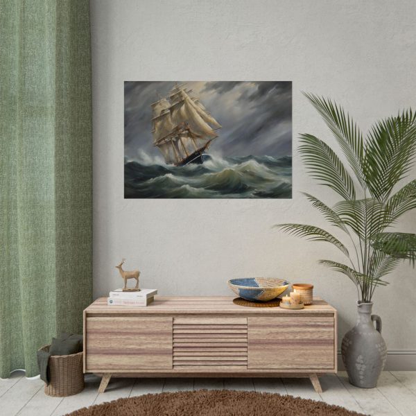 15389547533171280972_2048.jpeg Sail Ship And Stormy Sea Poster