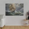 15401625817366027944_2048.jpeg Sail Ship And Stormy Sea Standard Canvas