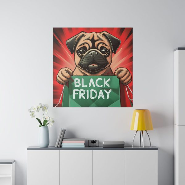 15409642153043714960_2048.jpeg Black Friday Dog With Bag Standard Canvas