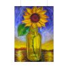 15443811565421410532_2048.jpeg Single Sunflower in a Bottle Poster