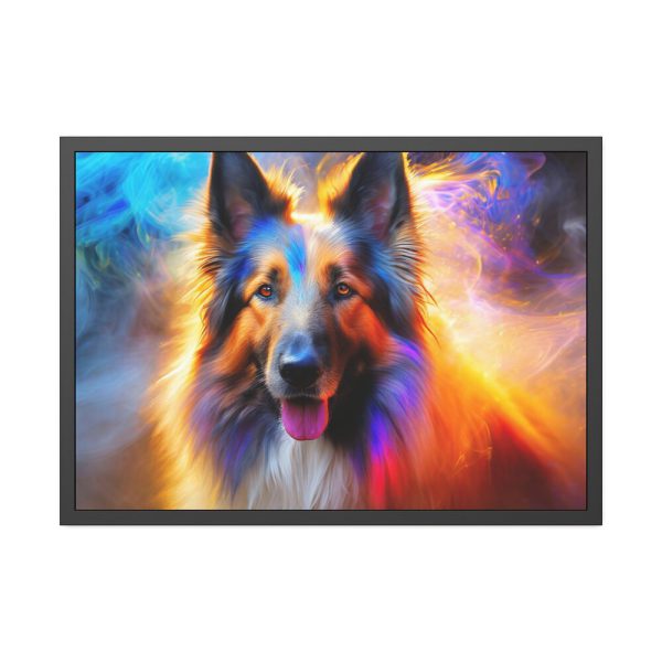 15501799296916825134_2048.jpeg Scottish Shepherd Dog Framed Poster