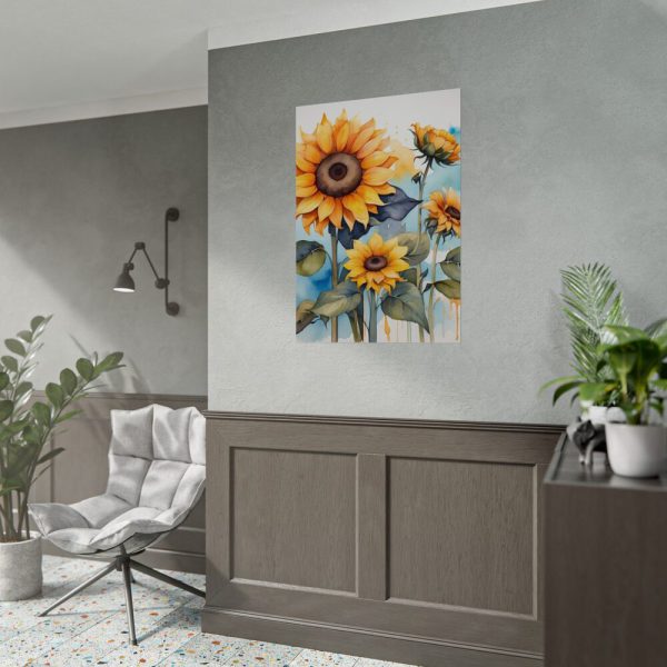 15517935052740653637_2048.jpeg Watercolor Sunflower Art Print Poster