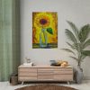 15571460134559380586_2048.jpeg Sunflower Textured Digital Painting Poster