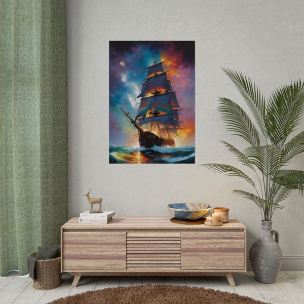 15605055760048584020_2048.jpeg Pirate Ship Fantasy Illustration I Poster