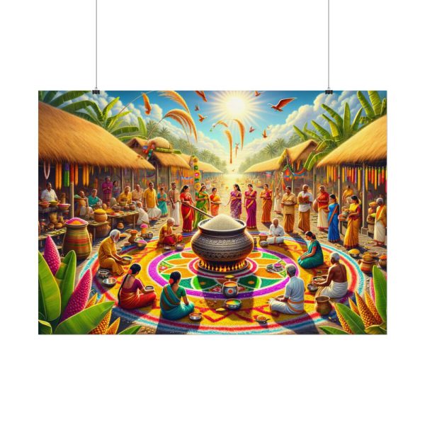 Capturing the Essence of Pongal Poster