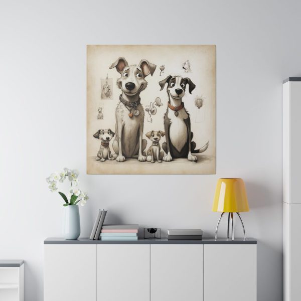 15925875337097848535_2048.jpeg Funny Dog Art Print Standard Canvas