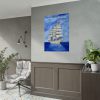 15953967309847497409_2048.jpeg White Sea Sailing Ship Poster