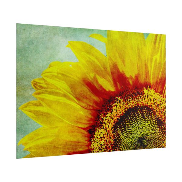 Sunflower Vintage Art Poster