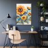 16159146099393773901_2048.jpeg Watercolor Sunflower Art Print Framed Poster