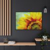 16318811795922619017_2048.jpeg Sunflower Vintage Art Framed Canvas