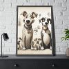 16445252124370090532_2048.jpeg Funny Dog Art Print Framed Poster