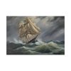 16624654662607140877_2048.jpeg Sail Ship And Stormy Sea Standard Canvas