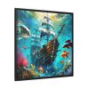 16664049725288578005_2048.jpeg Sunken Pirate Ship Art Framed Canvas