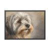 16904306270002246092_2048-1.jpeg Havanese Dog Framed Poster