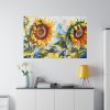 17108788148715025781_2048.jpeg Sunflower Floral Watercolor Art Standard Canvas