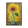 17154485671814726157_2048.jpeg Sunflower Textured Digital Painting Framed Canvas